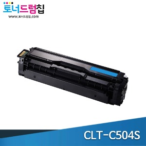 삼성 CLT-C504S 재생 파랑 토너