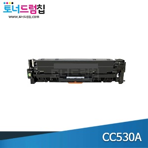 HP CC530A 재생  검정  토너
